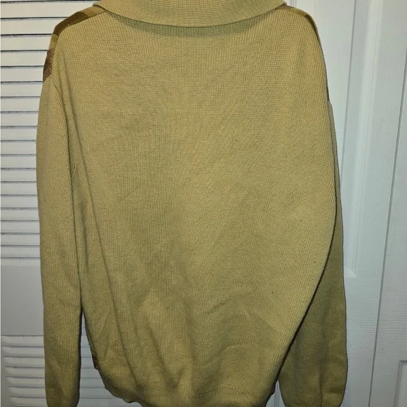 1960s men’s suede sweater - Picture 3 of 6